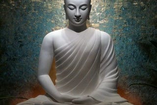 Image of Gautam Buddha in meditative state