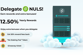 NULS $NULS delegation guide by MyCointainer (cold staking)