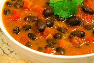 Beans and Peas — Coconut Black Bean Soup