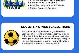 English Premier League Ticket