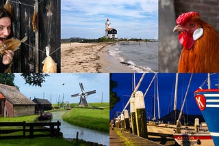 Fishing villages, smoked mackerel, and unicorns of North Holland