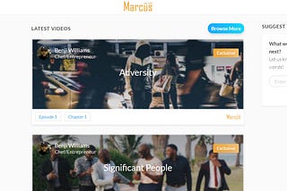 FAQs about We Are Marcus