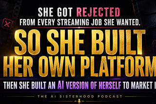 She got rejected from every streaming job she wanted. So she built one.