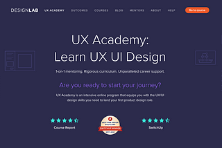 DesignLab’s UX Academy — Week 1
