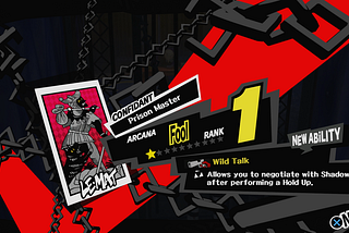 ‘I am thou…’, thou art free: Persona 5 and Existentialism