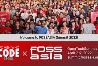 Women Who Code X FOSSAISA Summit 2022 Poster