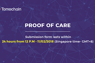 TomoCoin — Proof of Care