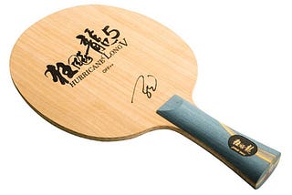 The Expanding Sweet Spot on Table Tennis Rackets