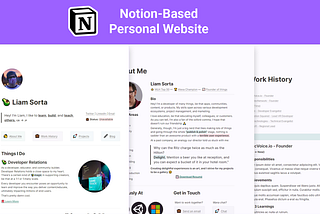 Creating a Personal Website with Notion (+Free Template)