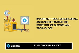 Scallop Chain Faucet & How to go about it
