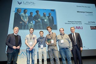 Mimesys wins the Grand Prix at Laval Virtual 2017