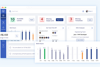 Redesign the employee management web app