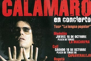 Una cita tardía con Andrés Calamaro