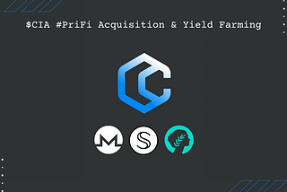 Introducing our #PriFi Farming Strategy