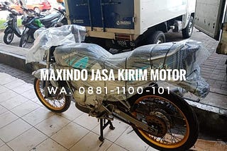 MAXINDO KARGO PALING MURAH !! Jasa Pengiriman Motor Jakarta Malang