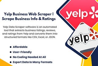 Yelp Business Web Scraper | Scrape Business Info & Ratings