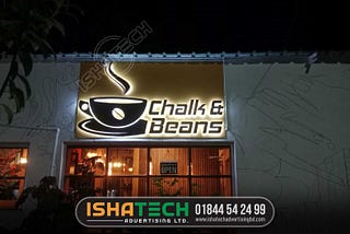 Acrylic letter Shop Sign