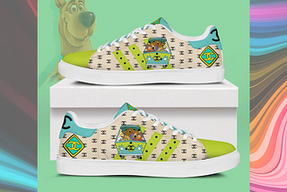 Scooby-Doo The Mystery Machine Stan Smith Low Top Shoes