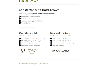 $HBT Halal Broker SmartContracts