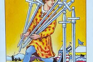 Tarot Card of the Day: Seven of Swords