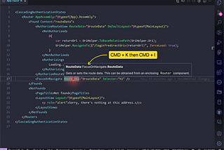 Shortcut for activate quick document in Visual Studio Code