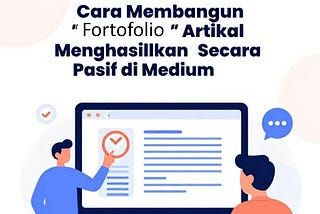 Cara Membangun Portofolio Artikel yang Menghasilkan Secara Pasif di Medium