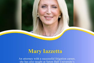 To know more about Mary Iazzetta, click the links below: