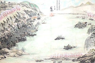 PEACH BLOSSOM MOUNTAINS AND RIVERS WONDERLAND (桃花山河仙境)
