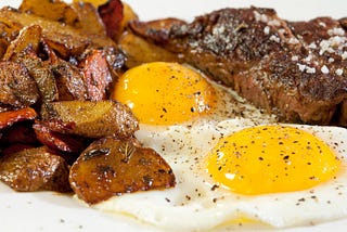 Steak or Eggs? (or, Become The Person You Want to Be)