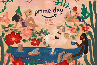 Prime day illustration.