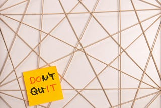 Pivoting vs Quitting