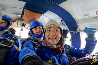 Angela Toh Takes the Leap of Faith: Skydiving Adventure in Auckland