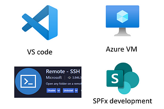 VS code + SSH + Azure VM setup for remote SPFx development