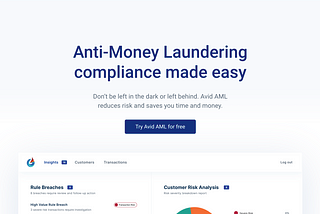 We’ve Just Launched Avid AML — An Anti-Money Laundering Platform