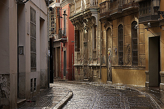 Ancient Street, Malaga, Spain