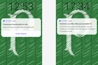 Caso Vintagam — parte 1: como informar erros e matar a saudade nas notificações