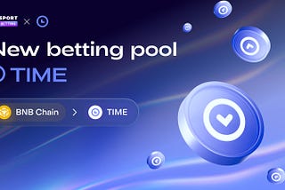 $TIME betting pool is up and running on Dexsport 🕒