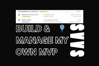 Build my own MVP — PagePalooza