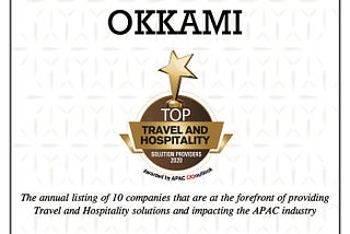 OKKAMI Driving Immediate ROI with Touchless Technology