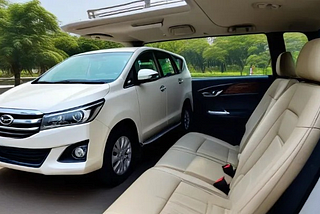 Zero Deposit : Best 8 Seater crysta car hire in Bangalore with driver Service