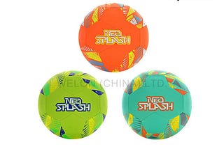 Outdoor Swimming Colorful Neoprene Soccer Ball