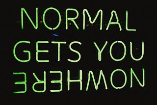 The Tyranny of Normal