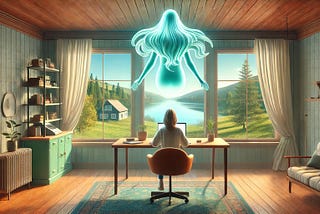 The Ghosting of a Copywriter at work