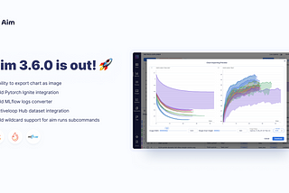 Aim 3.6 — Chart export, PyTorch Ignite & Activeloop Hub integrations