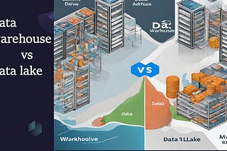 Differences between Data lake and Data warehouse