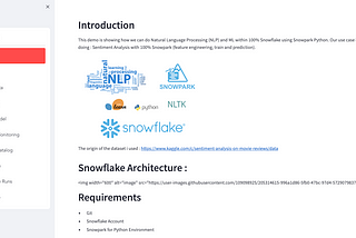 Natural Language Processing (NLP) and ML within 100% Snowflake using Snowpark Python and Streamlit