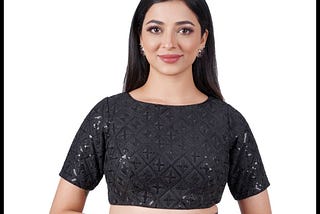 High Neck Blouse Online Shopping in India — Neckbook