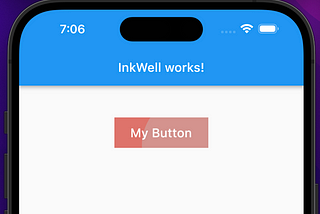 Ripple effect not working on InkWell? try the Ink widget! or work with Container!