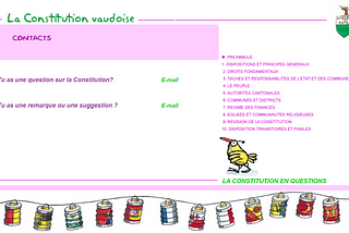 La constitution vaudoise, 2013