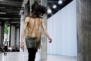 Why are Fashion shows filled with unwearable garments?
